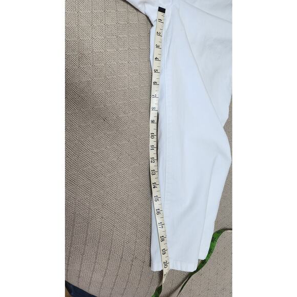 Christopher & Banks White Capri Pants Women's Size 4 - Picture 7 of 11